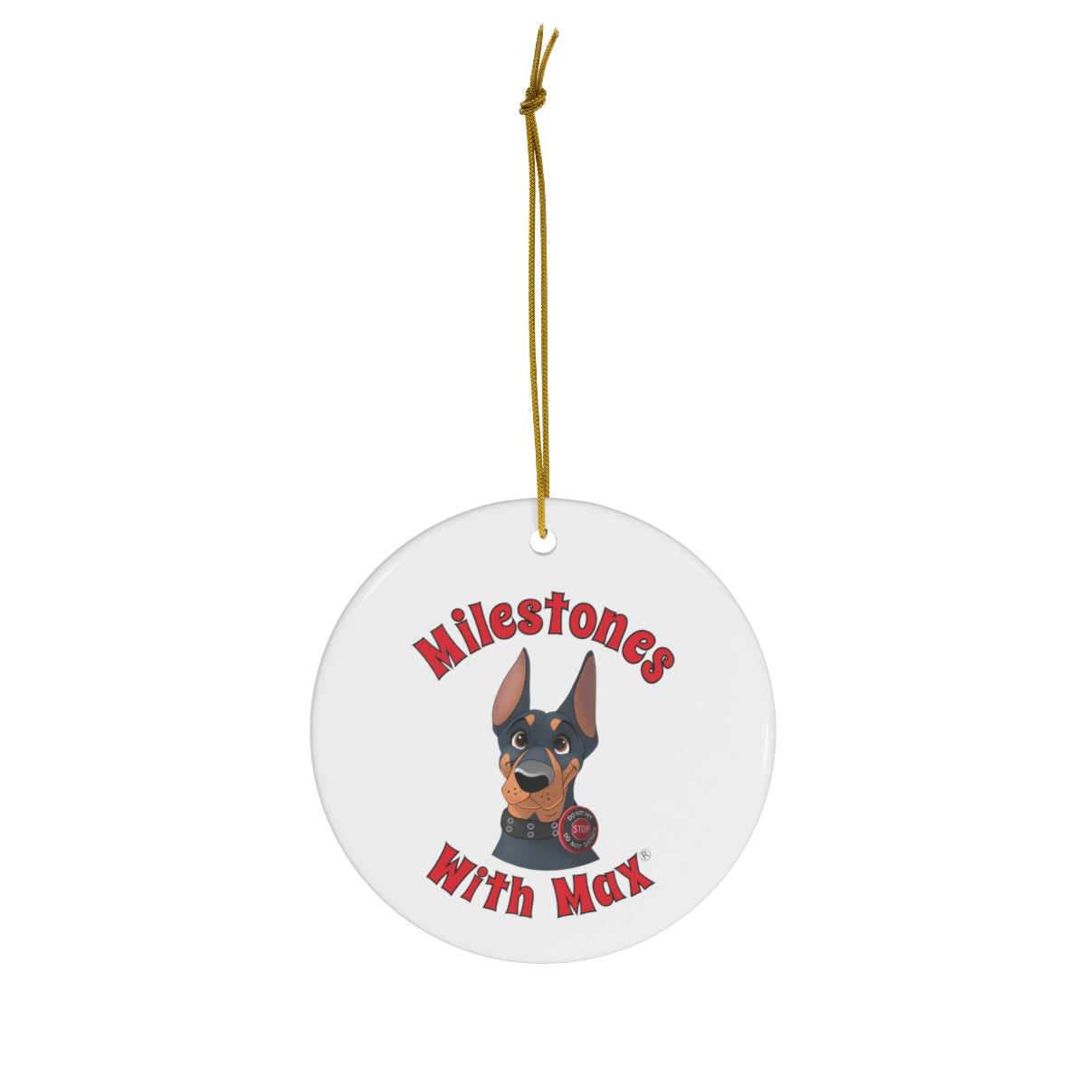 Ceramic Ornament, 1-Pack